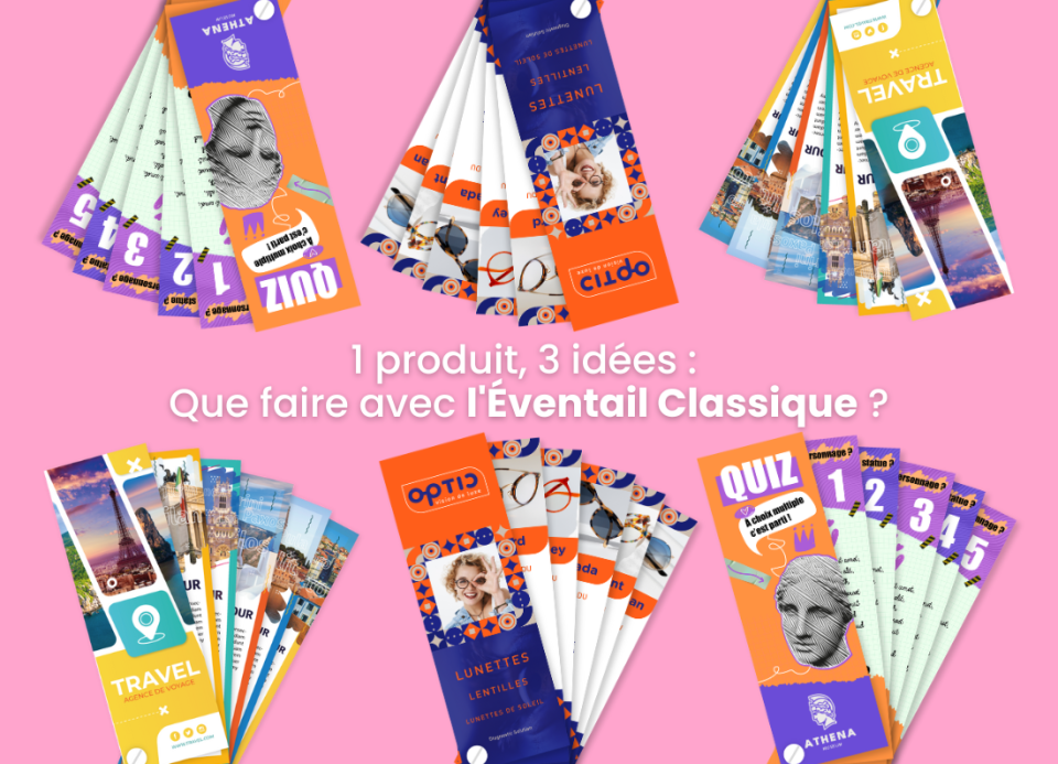 Image principale de l'article 1 produit, 3 idées : que faire avec l'éventail classique