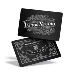carte de visite tatoo studio